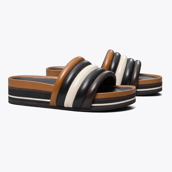 Tory Burch Shoes - NWT Tory Burch Quilted Platform Sandals